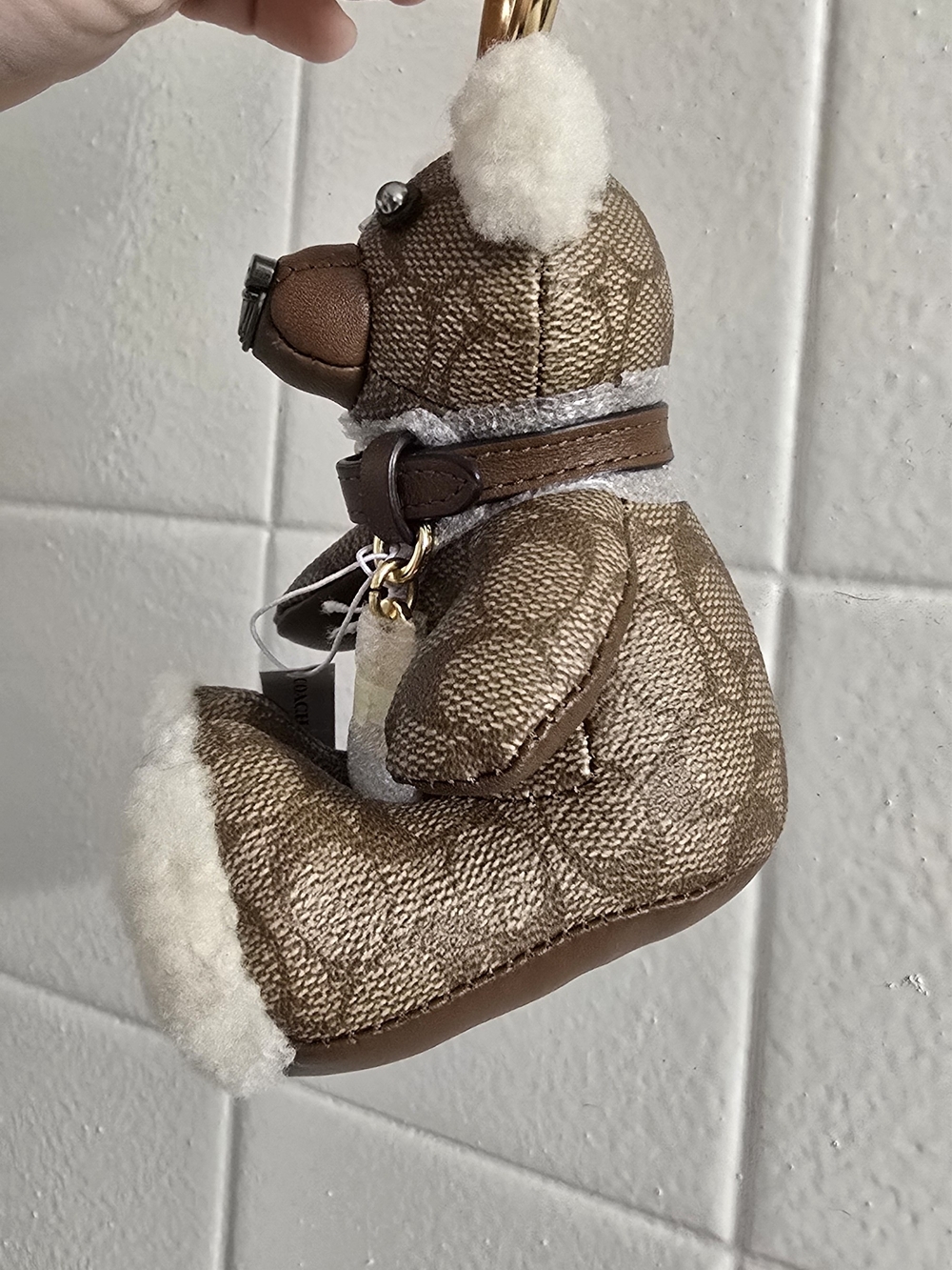 Coach Limited Edition F77676 Bear Bag Charm - Picture 6 of 10